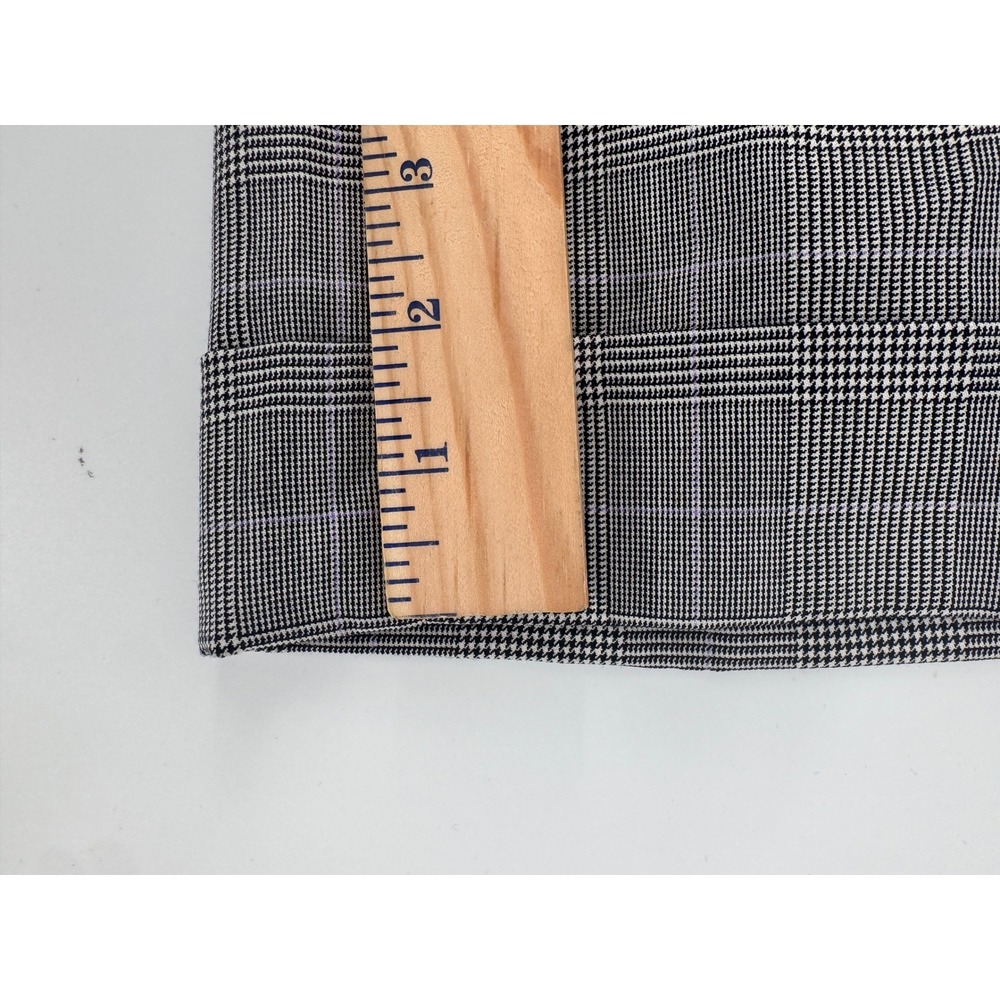 Brooks Brothers 346 Womens Dress Pants Size 12 Caroline Fit Plaid Wool Blend - Picture 10 of 14
